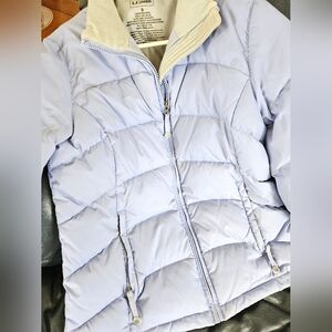 L.L. Bean Periwinkle Blue Puffer Jacket